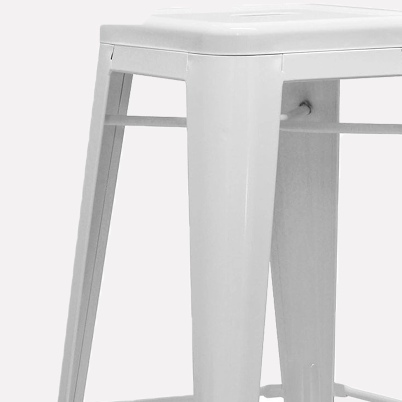 TABURETE ALTO 77 TOLIX BLANCO FORM - 2