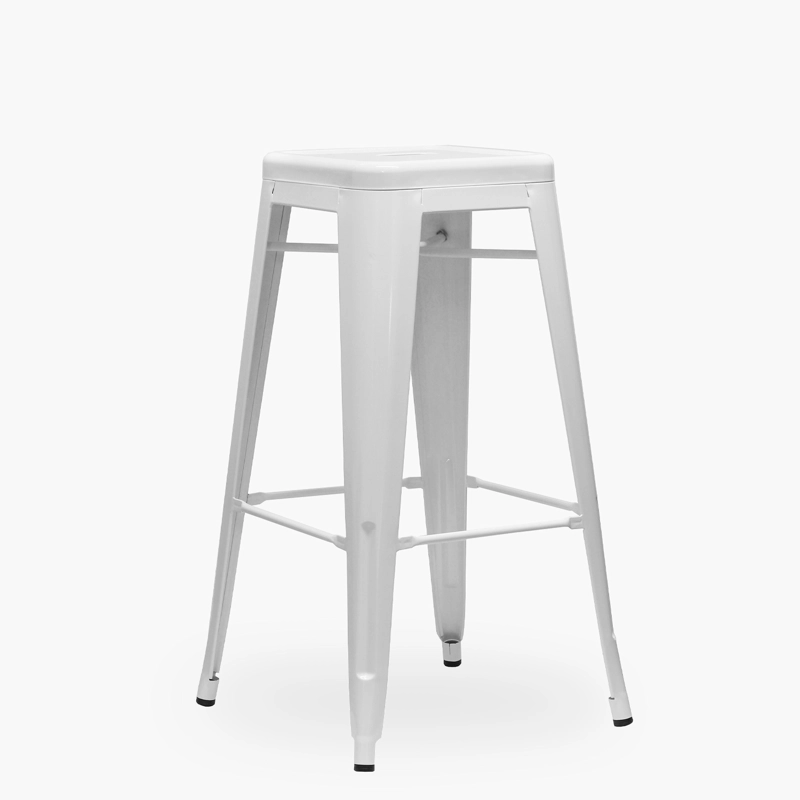 TABURETE ALTO 77 TOLIX BLANCO FORM - 3