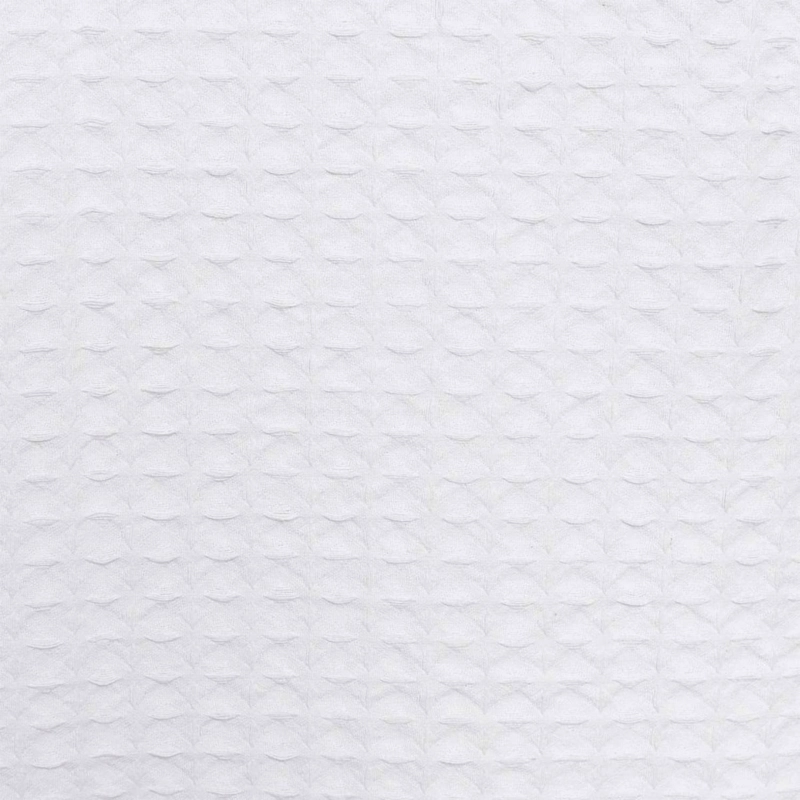 CUBRECAMA CALMA HOUSE ALGODÓN BLANCO LISO COLCHA PANAL 180X260 - 3