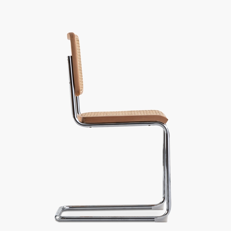 SILLA MADERA FORM DESIGN ACERO CAFE BREUER NATURAL - 4