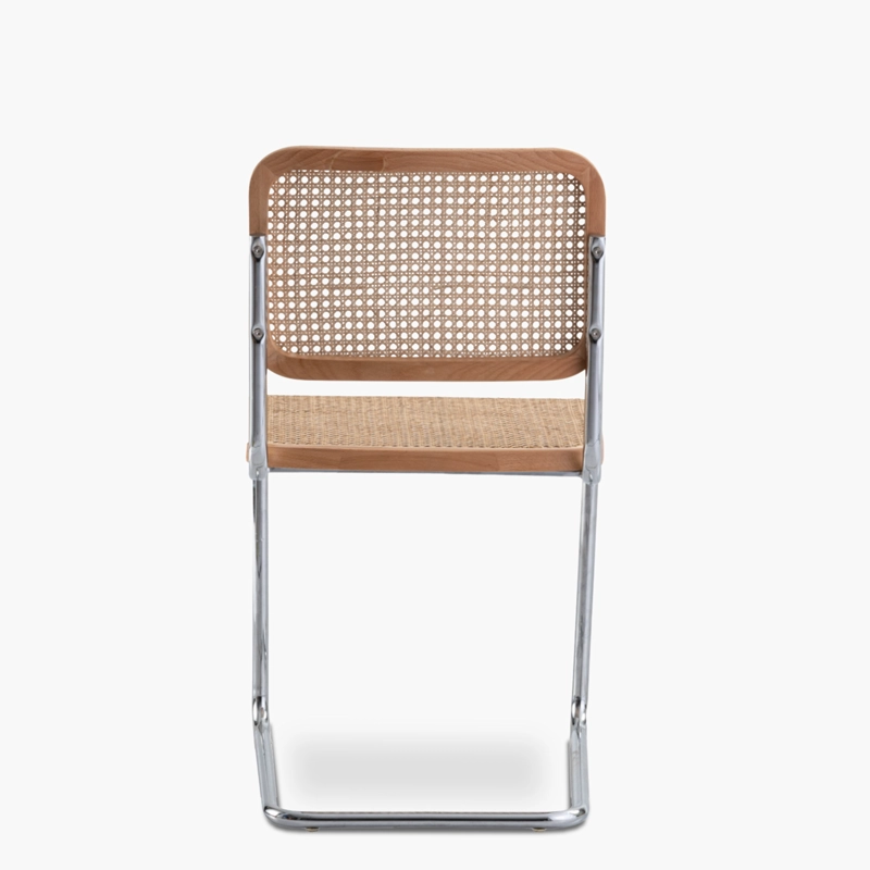 SILLA MADERA FORM DESIGN ACERO CAFE BREUER NATURAL - 5