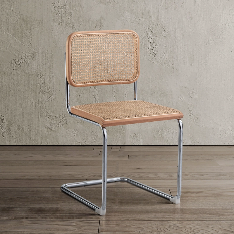 SILLA MADERA FORM DESIGN ACERO CAFE BREUER NATURAL - 9