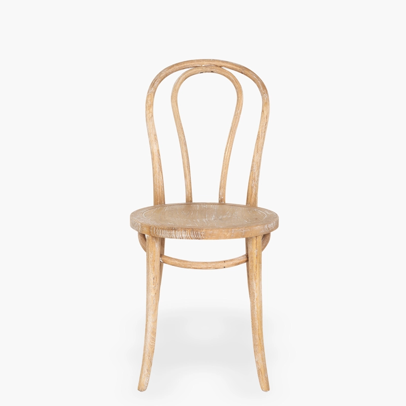SILLA MADERA VIENNA OLMO NATURAL FORM - 1