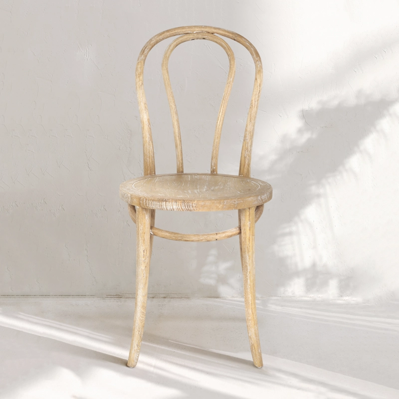 SILLA MADERA VIENNA OLMO NATURAL FORM - 2