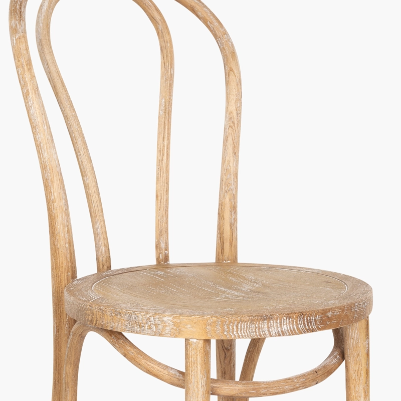 SILLA MADERA VIENNA OLMO NATURAL FORM - 3