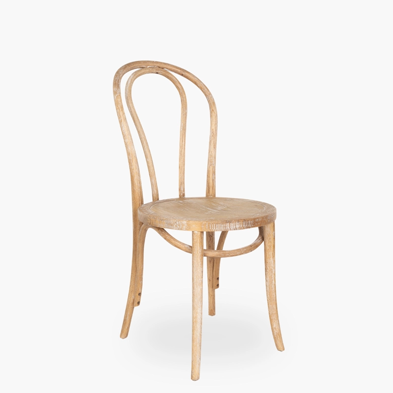 SILLA MADERA VIENNA OLMO NATURAL FORM - 4