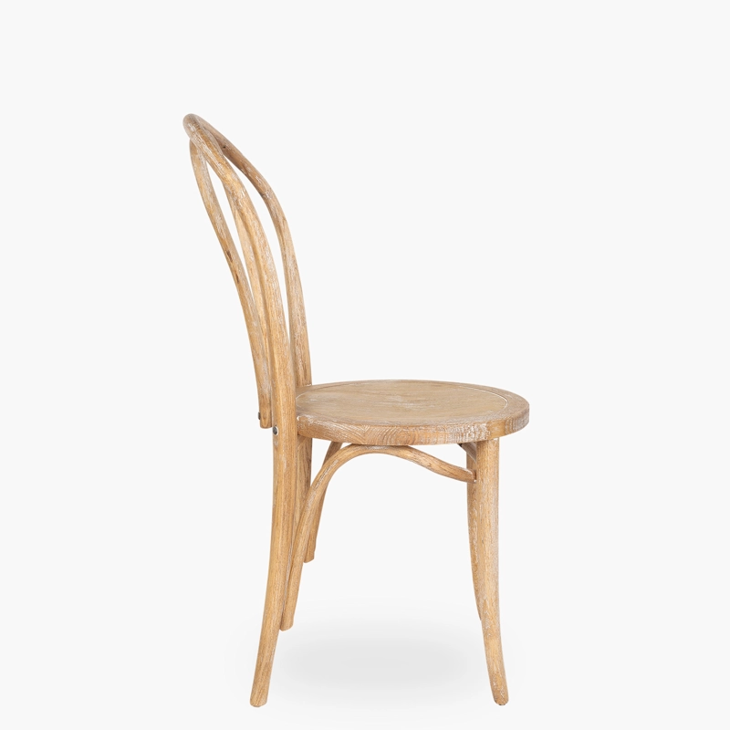 SILLA MADERA VIENNA OLMO NATURAL FORM - 5