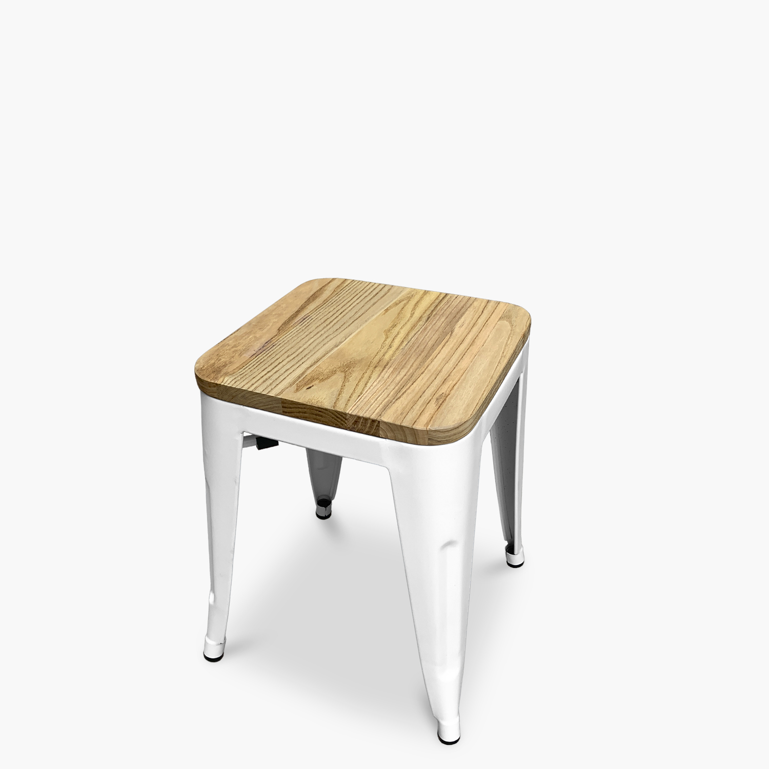 PISO FORM DESIGN BLANCO TOLIX ASIENTO MADERA - 3