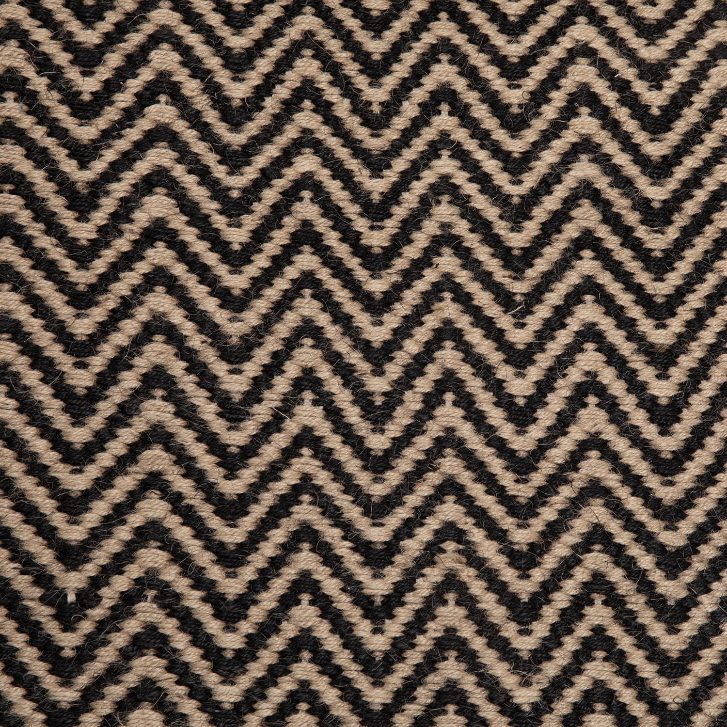 ALFOMBRA FORM DESIGN YUTE CHEVRON NEGRO NATURAL 200 X 300 CM - 4