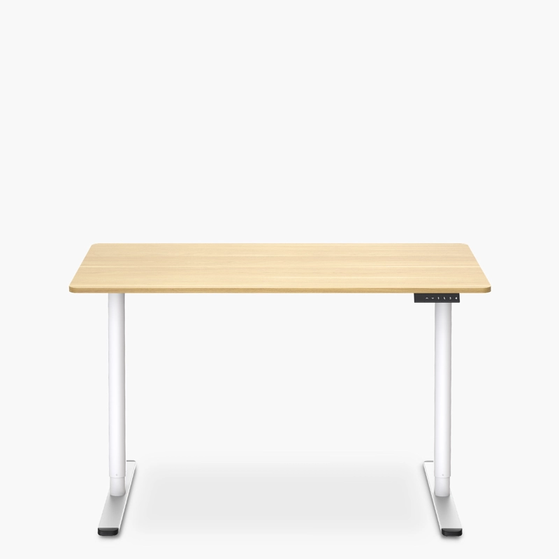 ESCRITORIO FORM DESIGN HOME OFFICE ORION ELÉCTRICO NATURAL ACERO - 1