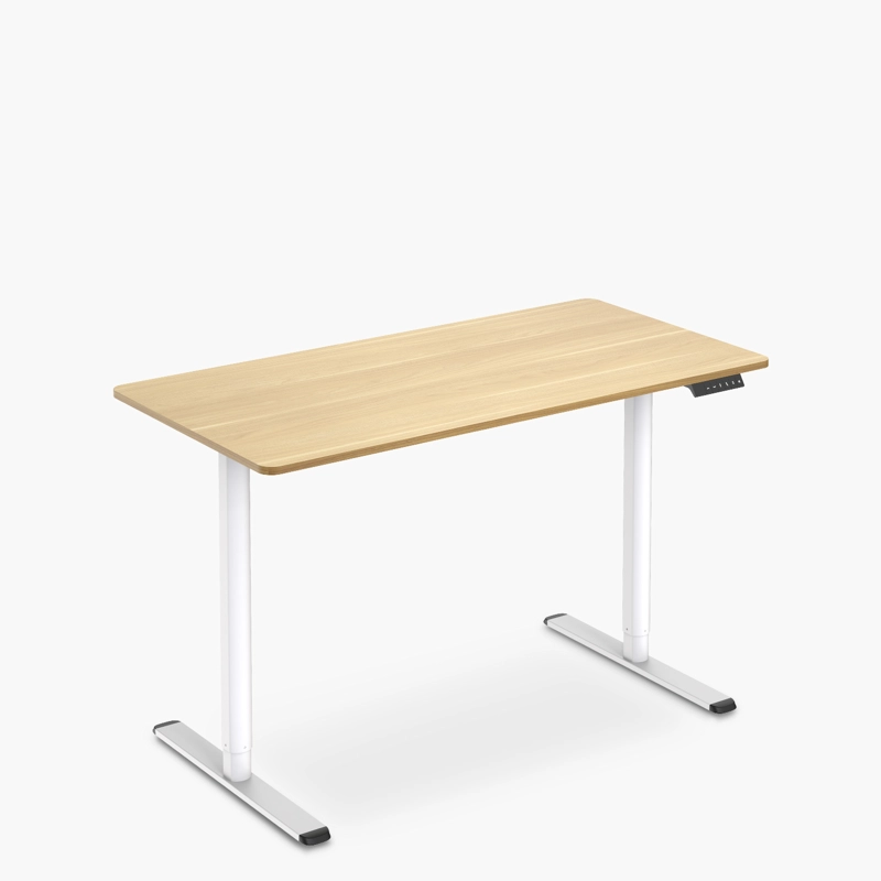 ESCRITORIO FORM DESIGN HOME OFFICE ORION ELÉCTRICO NATURAL ACERO - 3