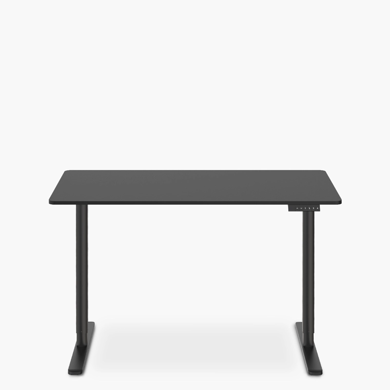 ESCRITORIO FORM DESIGN HOME OFFICE ORION ELÉCTRICO NEGRO ACERO - 1