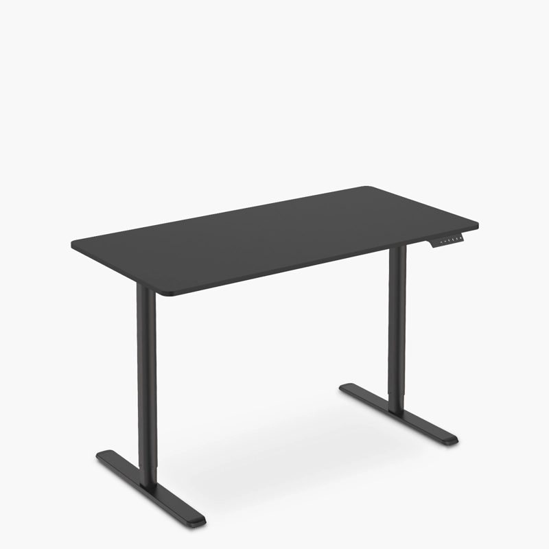 ESCRITORIO FORM DESIGN HOME OFFICE ORION ELÉCTRICO NEGRO ACERO - 3
