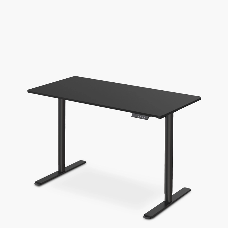 ESCRITORIO FORM DESIGN HOME OFFICE ORION ELÉCTRICO NEGRO ACERO - 4