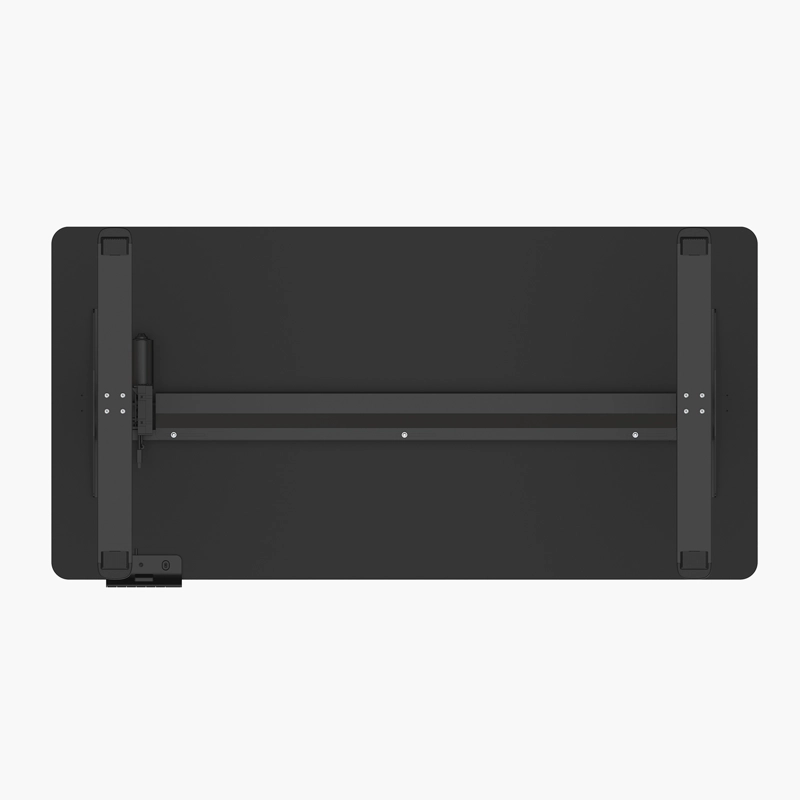 ESCRITORIO FORM DESIGN HOME OFFICE ORION ELÉCTRICO NEGRO ACERO - 5