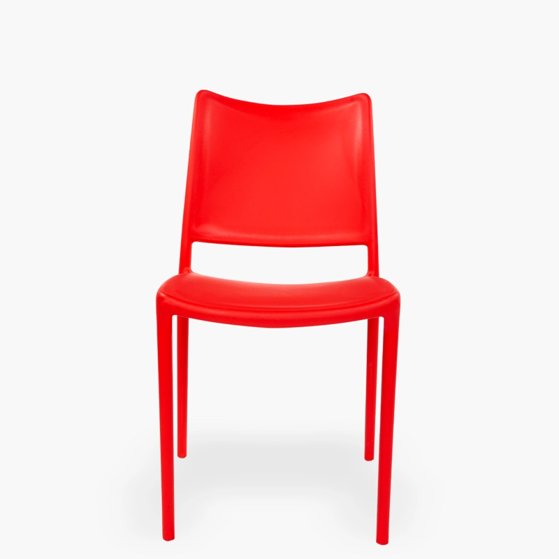 SILLA FORM DESIGN PLÁSTICO ROJO EXTERIOR TODI - 1
