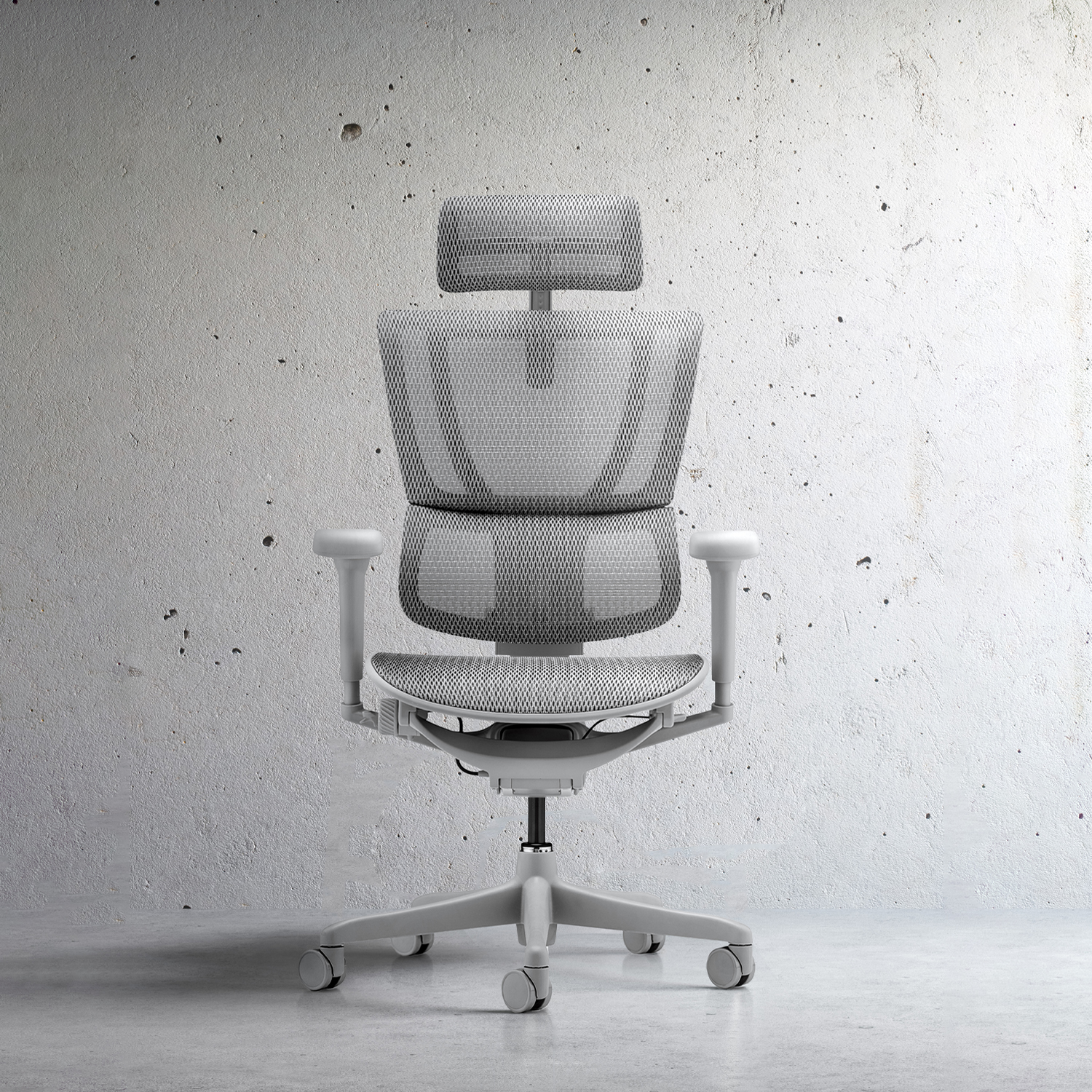 SILLA FORM OFFICE GRIS CLARO IOO ULTRA - 2