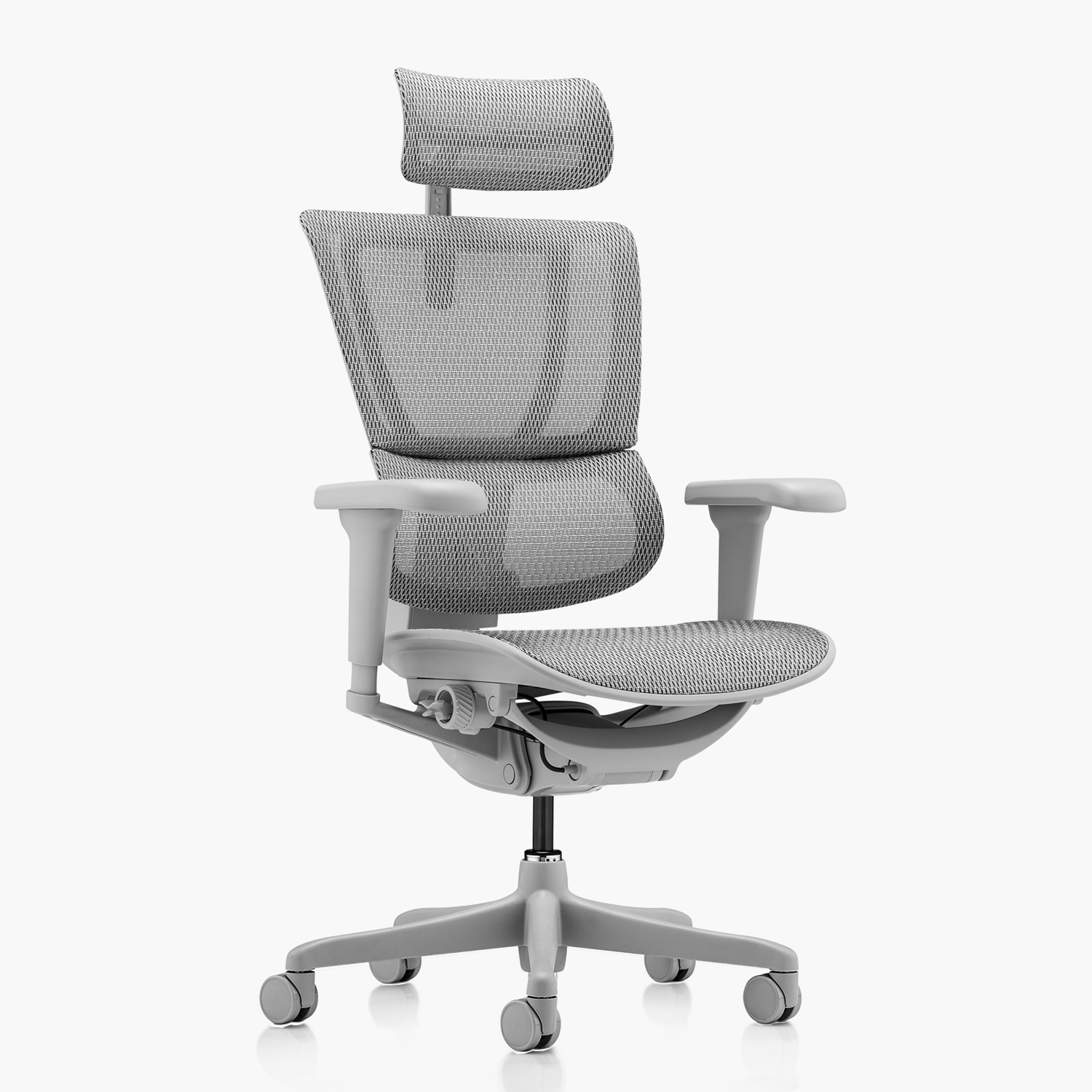 SILLA FORM OFFICE GRIS CLARO IOO ULTRA - 3