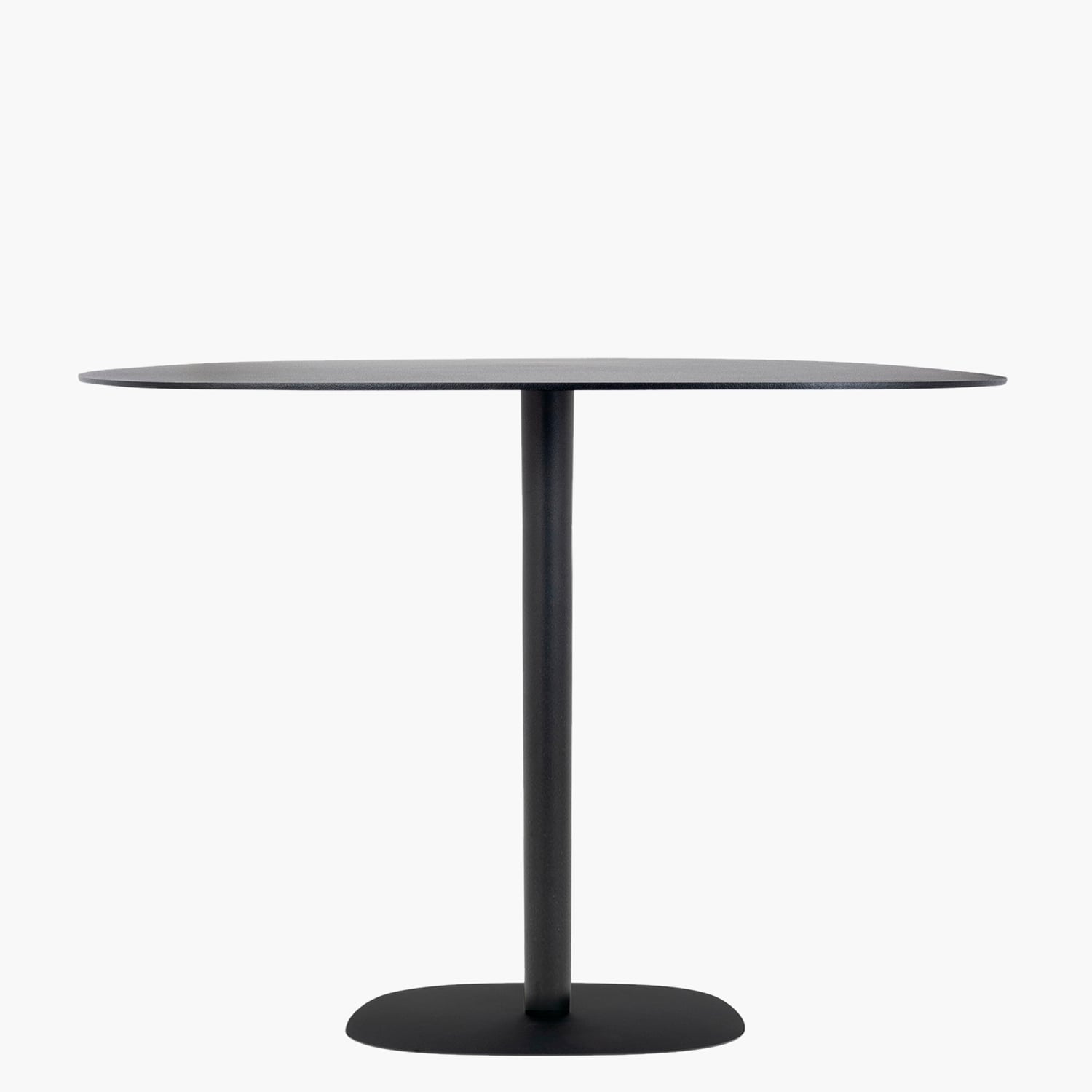 MESA FORM DESIGN CUADRADA STEEL NEGRA METAL - 2
