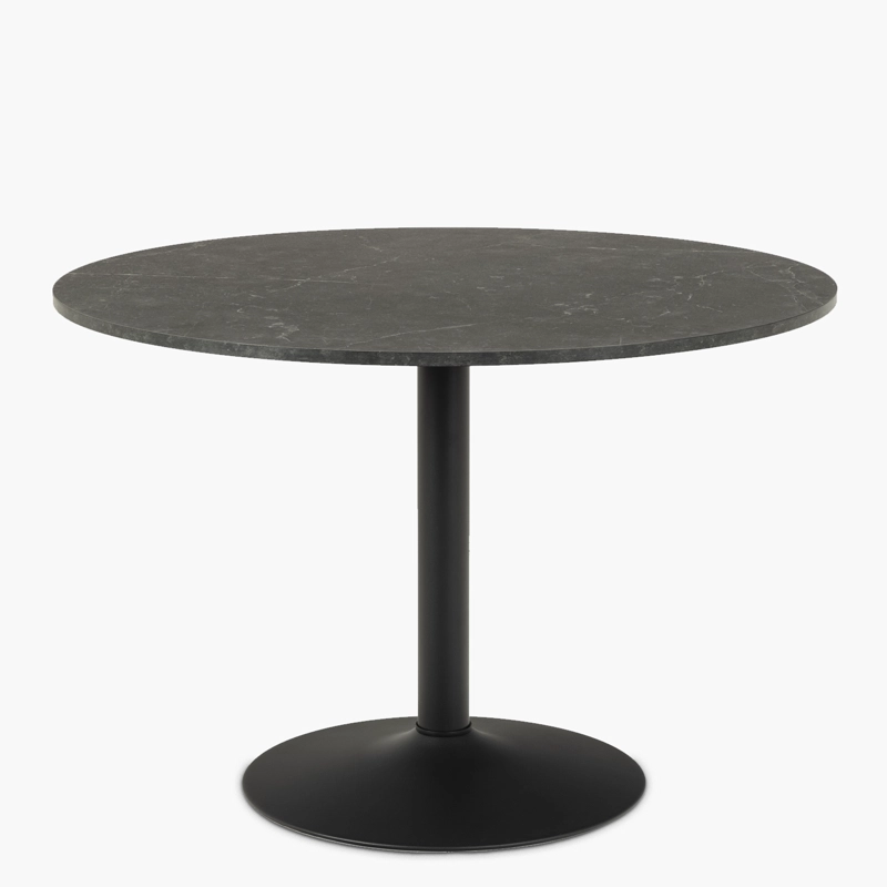 MESA COMEDOR FORM DESIGN MADRID NEGRO METAL - 1