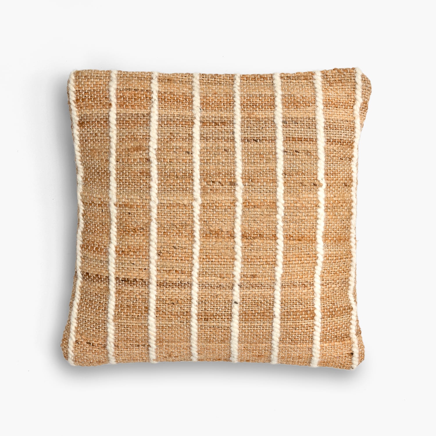 COJÍN FORM DESIGN YUTE/LANA ÁLAMO 45 X 45 CM CAFÉ - 1