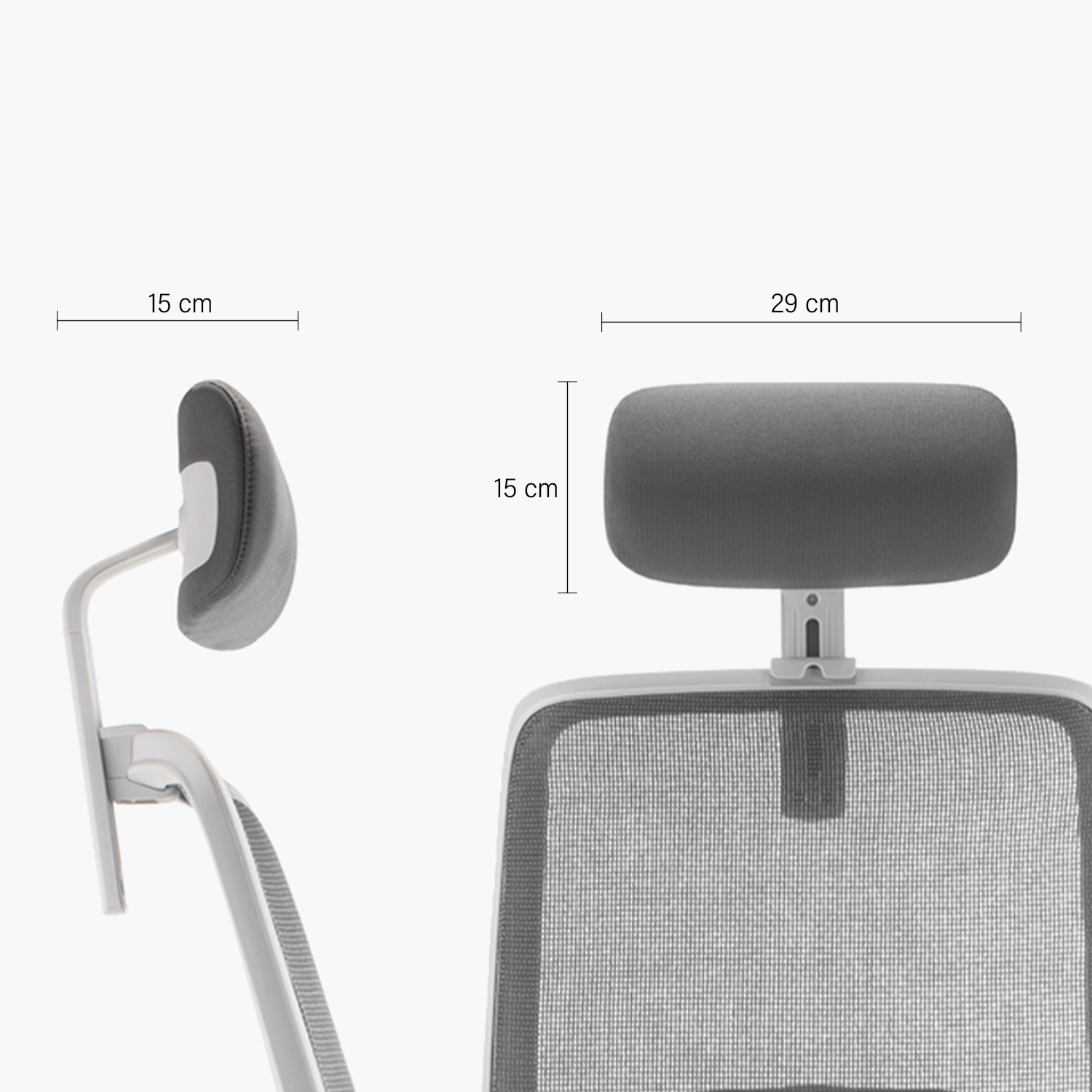 CABECERO FORM OFFICE GRIS SILLA LOTTO - 5