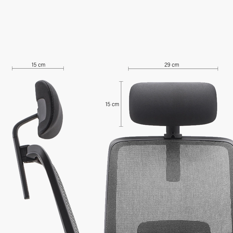 CABECERO FORM OFFICE NEGRO SILLA LOTTO - 5