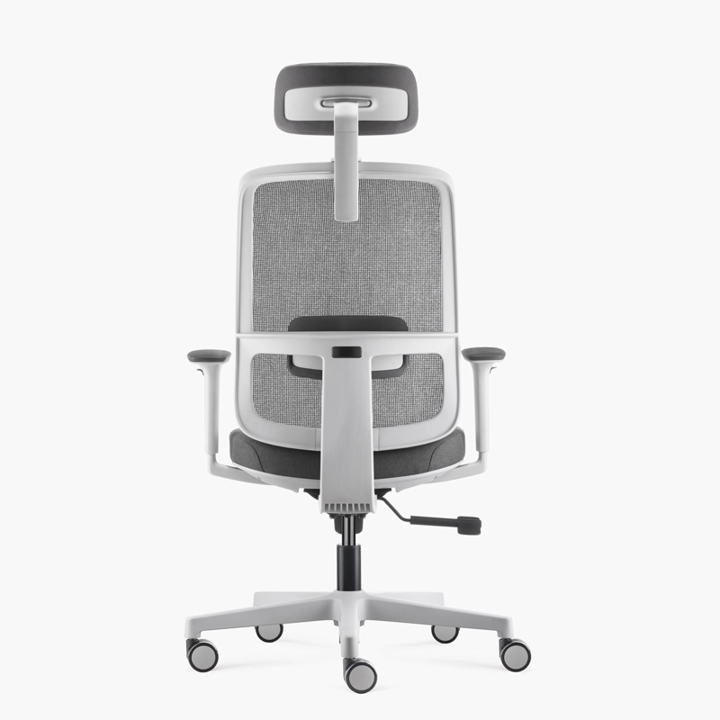 SILLA OFICINA FORM OFFICE GRIS CLARO LOTTO CON CABECERO - 3