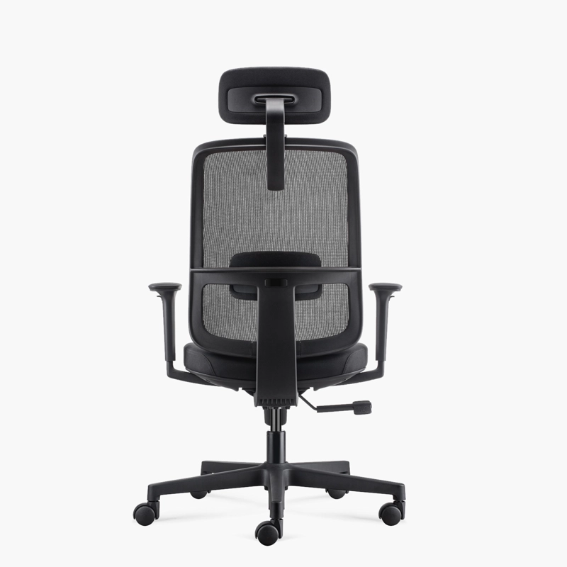 SILLA OFICINA FORM OFFICE NEGRO LOTTO CON CABECERO - 6