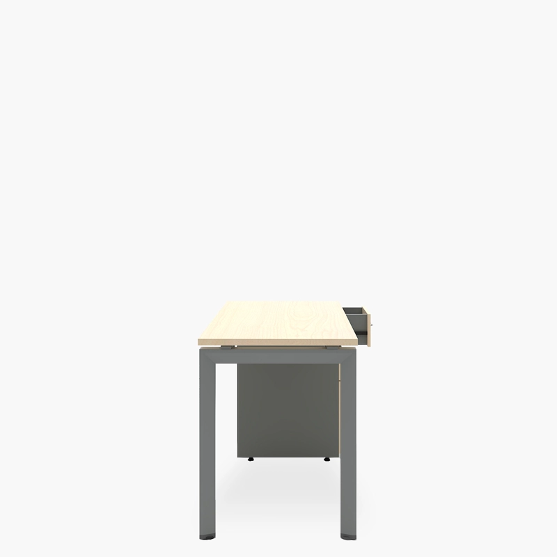 ESCRITORIO FORM OFFICE NEO 140X60 CON CAJONERA MELAMINA METAL - 3