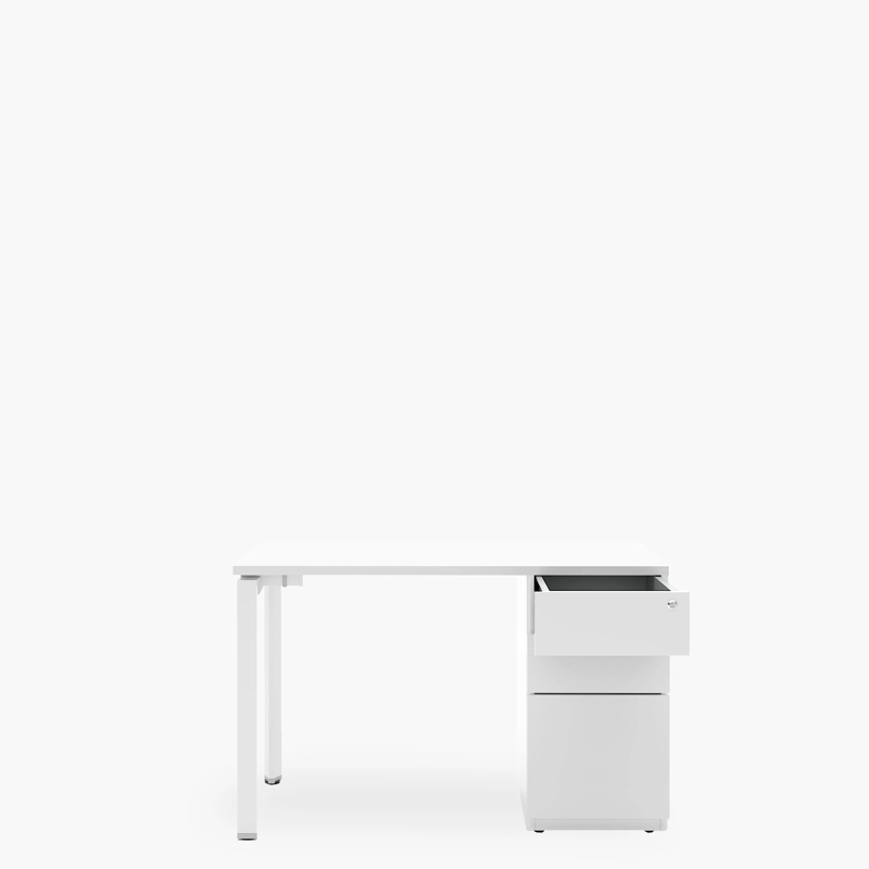 ESCRITORIO FORM OFFICE NEO 120X60 CON CAJONERA METALICA - 1