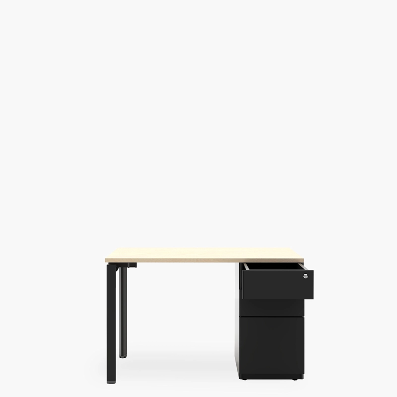 ESCRITORIO FORM OFFICE NEO 120X60 CON CAJONERA METALICA - 1
