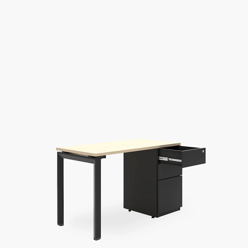 ESCRITORIO FORM OFFICE NEO 120X60 CON CAJONERA METALICA - 2
