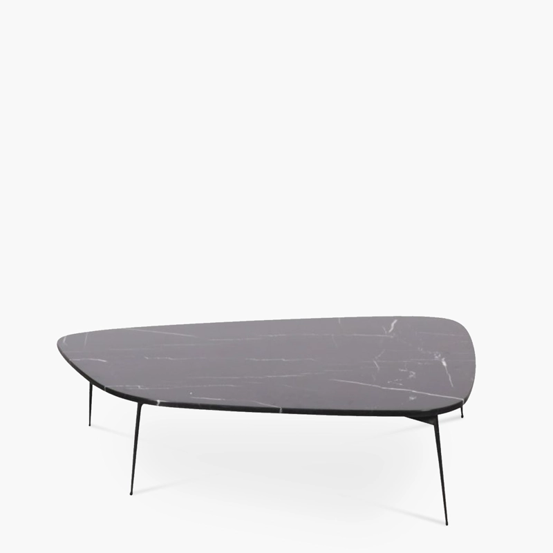 MESA DE CENTRO FORM DESIGN SICILIA MÁRMOL NEGRO - 1