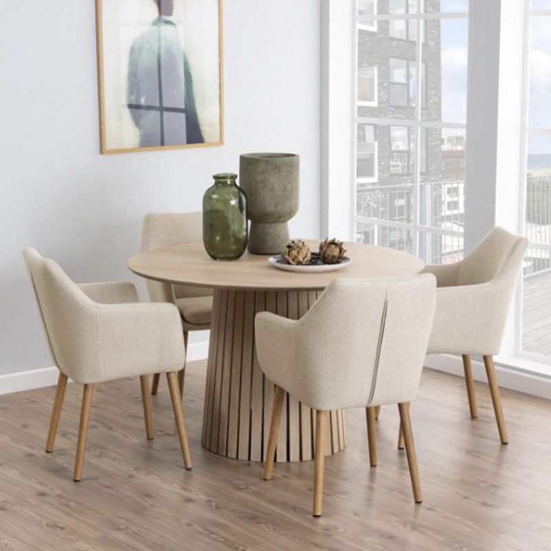 MESA COMEDOR FORM DESIGN CHRIS NATURAL - 6