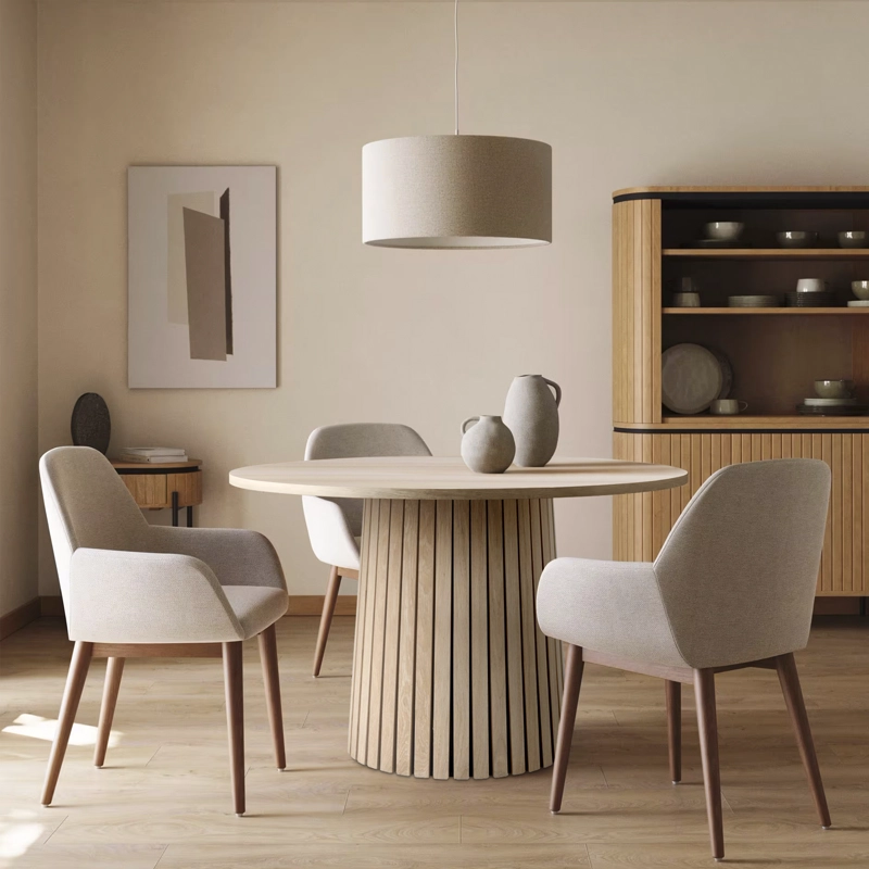 MESA COMEDOR FORM DESIGN CHRIS NATURAL - 8
