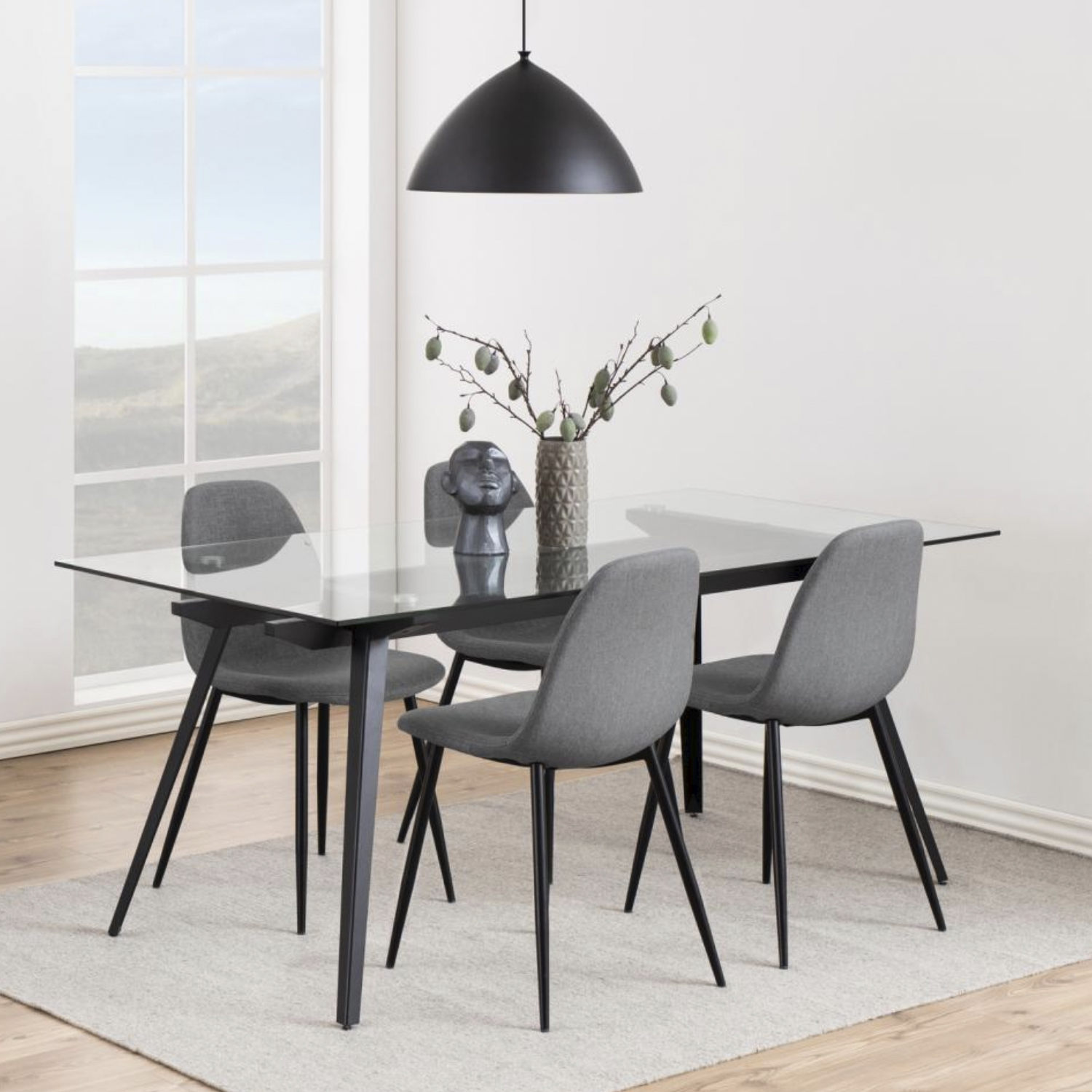 MESA COMEDOR FORM DESIGN MONTI METAL - 2