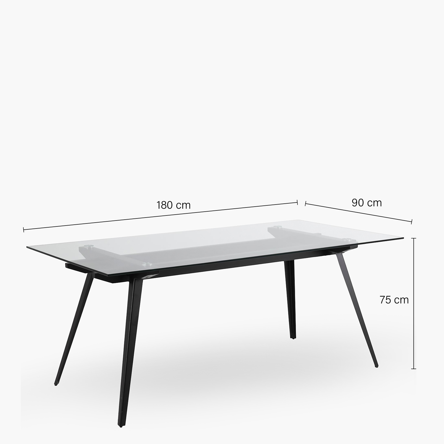 MESA COMEDOR FORM DESIGN MONTI METAL - 5
