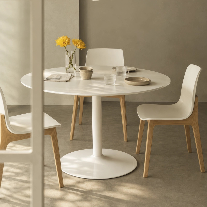MESA COMEDOR FORM DESIGN MADRID METAL - 2