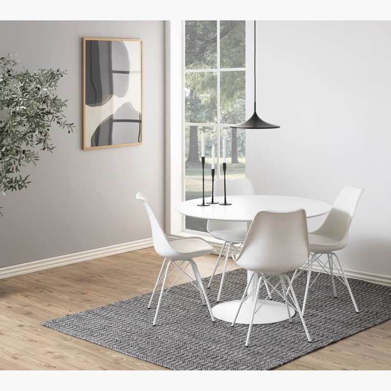 MESA COMEDOR FORM DESIGN MADRID METAL - 4