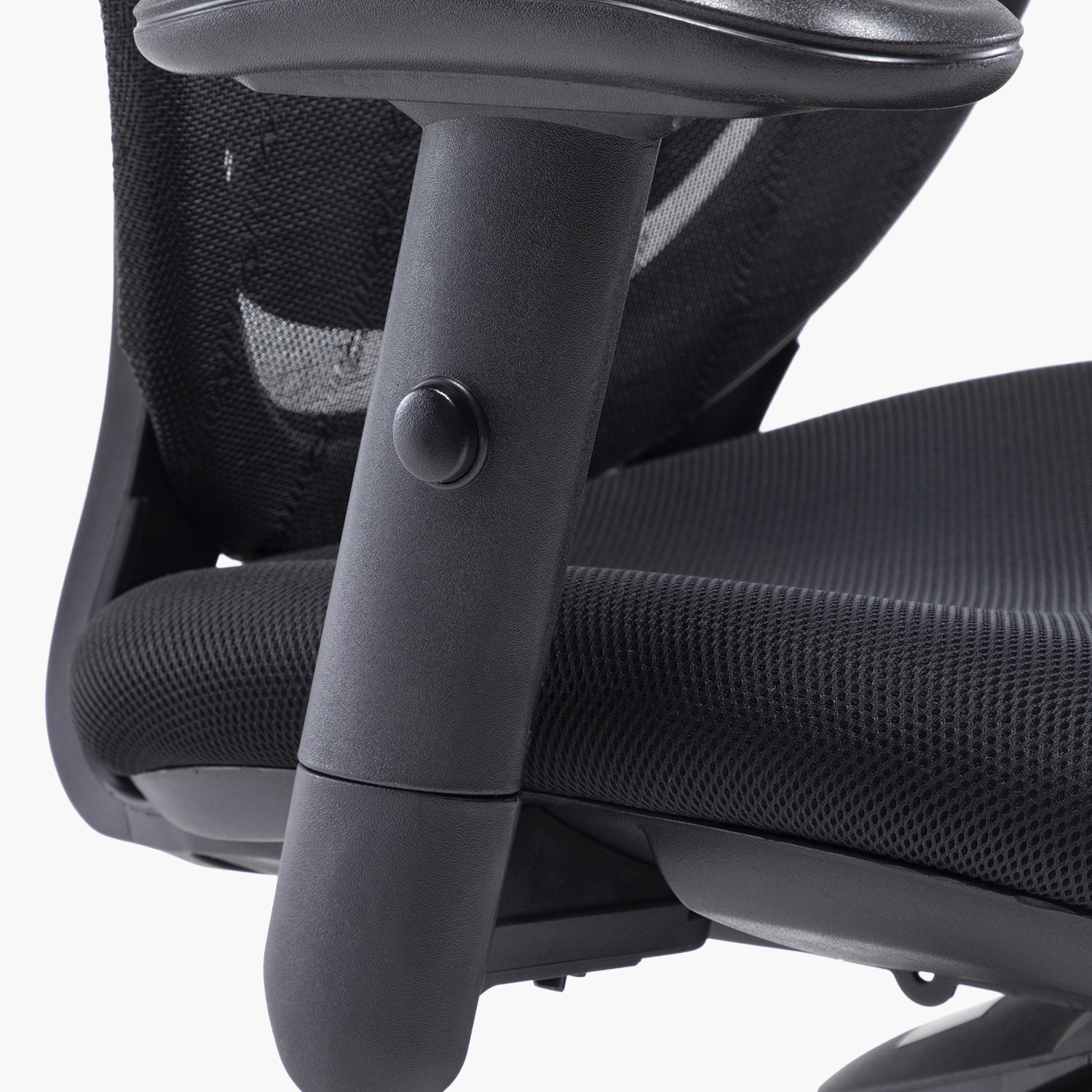 SILLA OFICINA FORM OFFICE NEGRO BLACK BASE NYLON C/CABECERO - 5