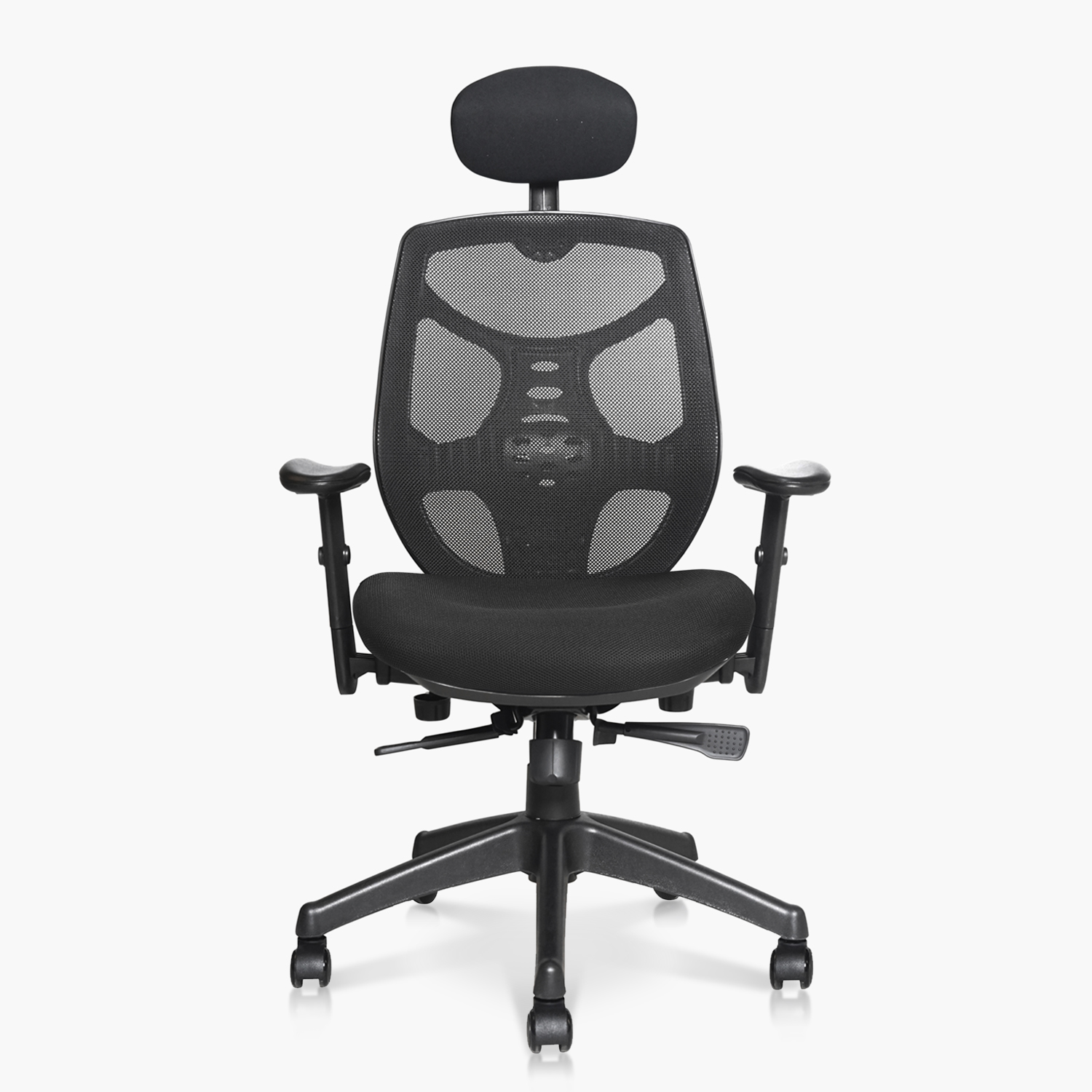 SILLA OFICINA FORM OFFICE NEGRO IDENTITY BASE NYLON C/CABECERO - 1