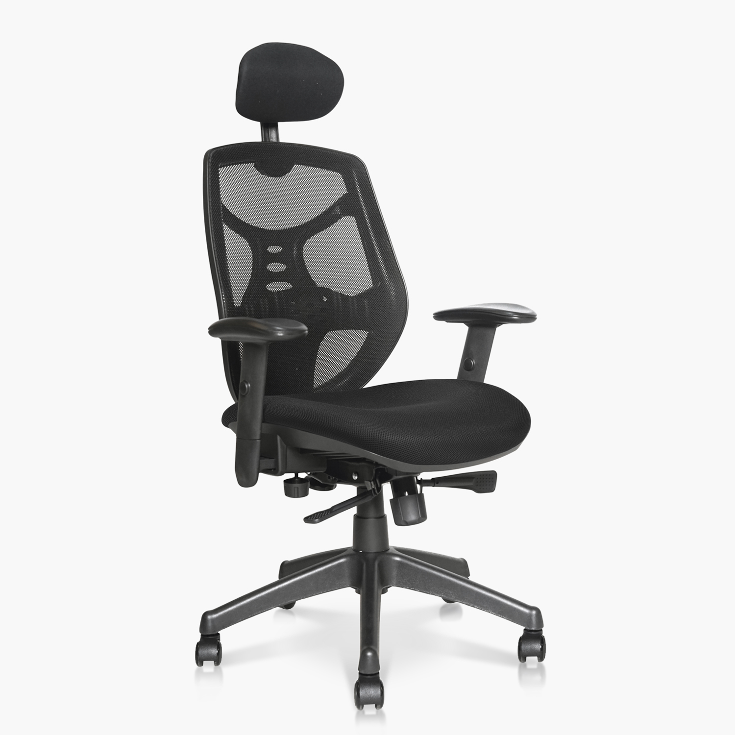 SILLA OFICINA FORM OFFICE NEGRO IDENTITY BASE NYLON C/CABECERO - 2
