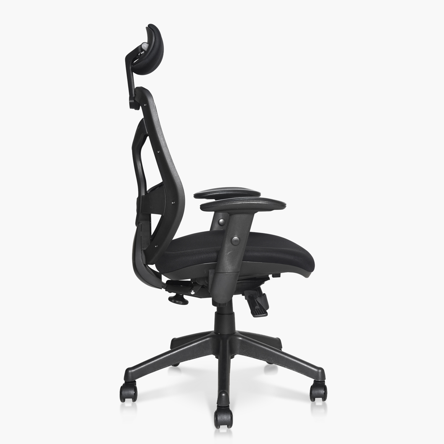 SILLA OFICINA FORM OFFICE NEGRO IDENTITY BASE NYLON C/CABECERO - 3