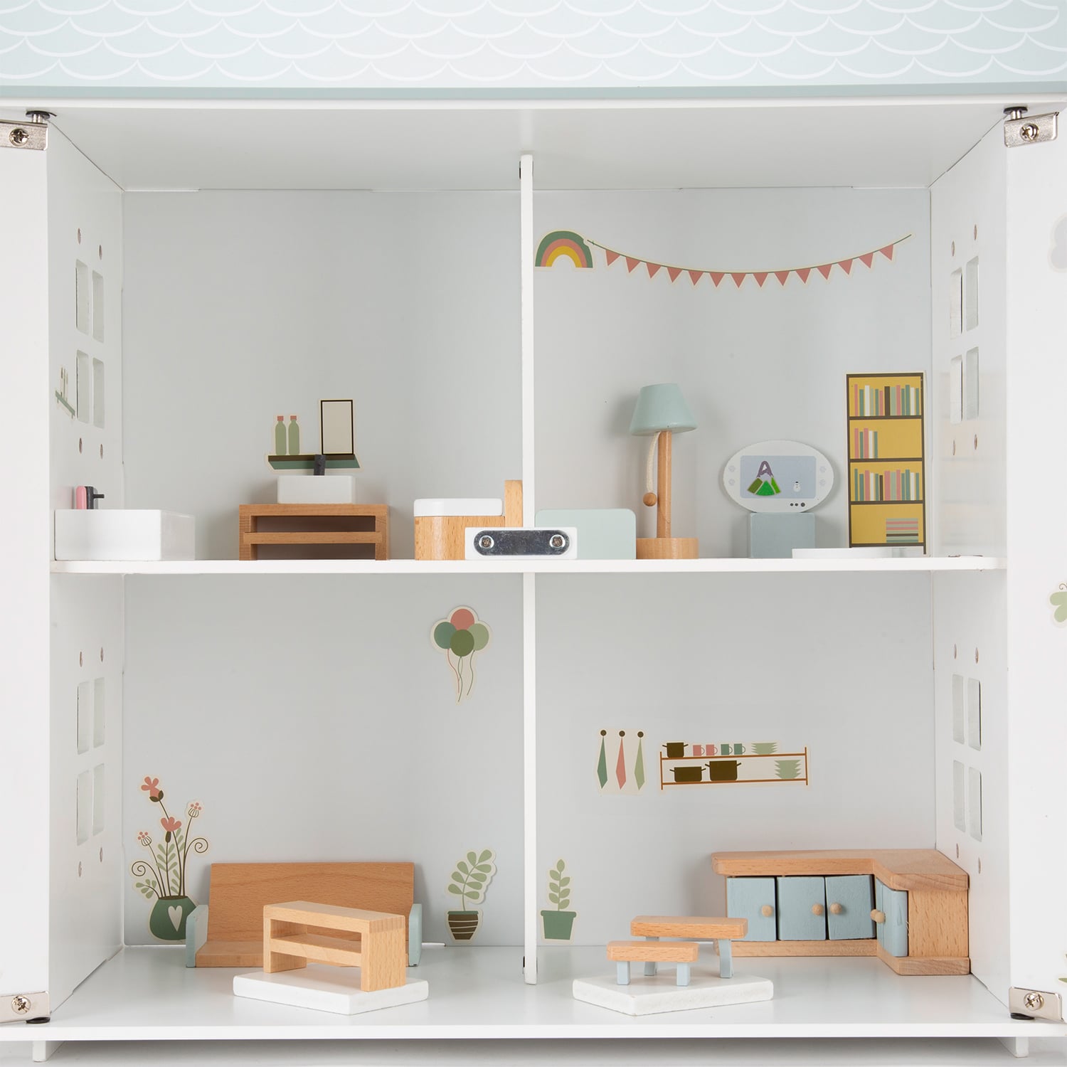 CASITA DE MUÑECAS FORM DESIGN MULTICOLOR INFANTIL DE MADERA LUCÍA FORM - 4