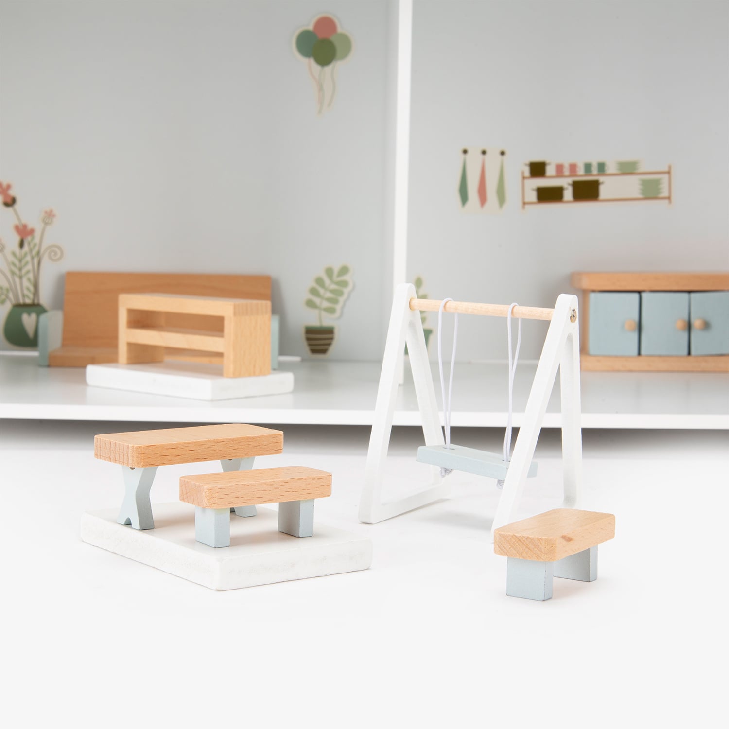 CASITA DE MUÑECAS FORM DESIGN MULTICOLOR INFANTIL DE MADERA LUCÍA FORM - 5
