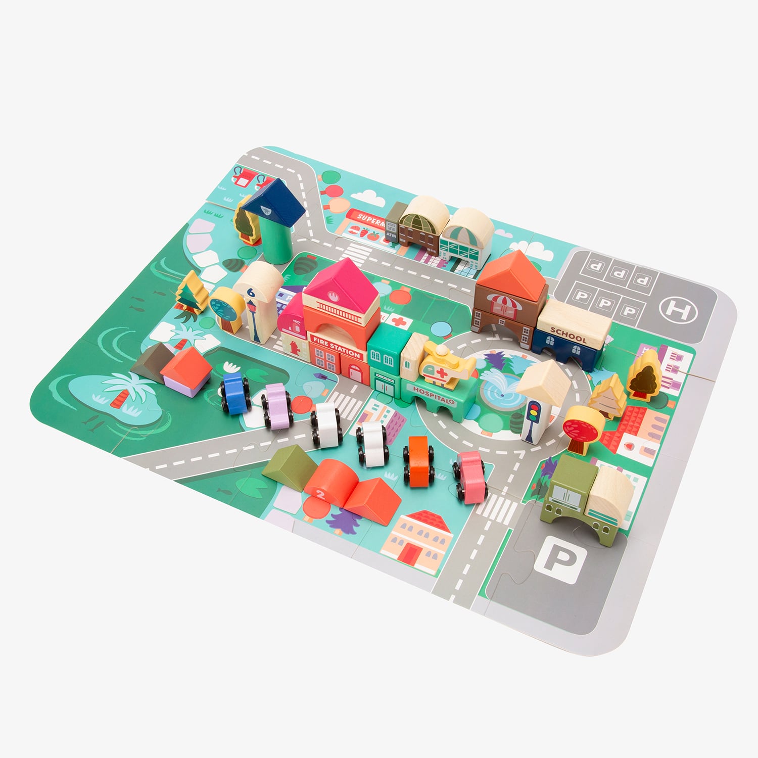 BLOQUES DE CONSTRUCCIÓN FORM DESIGN MULTICOLOR INFANTIL SANTIAGO FORM - 2