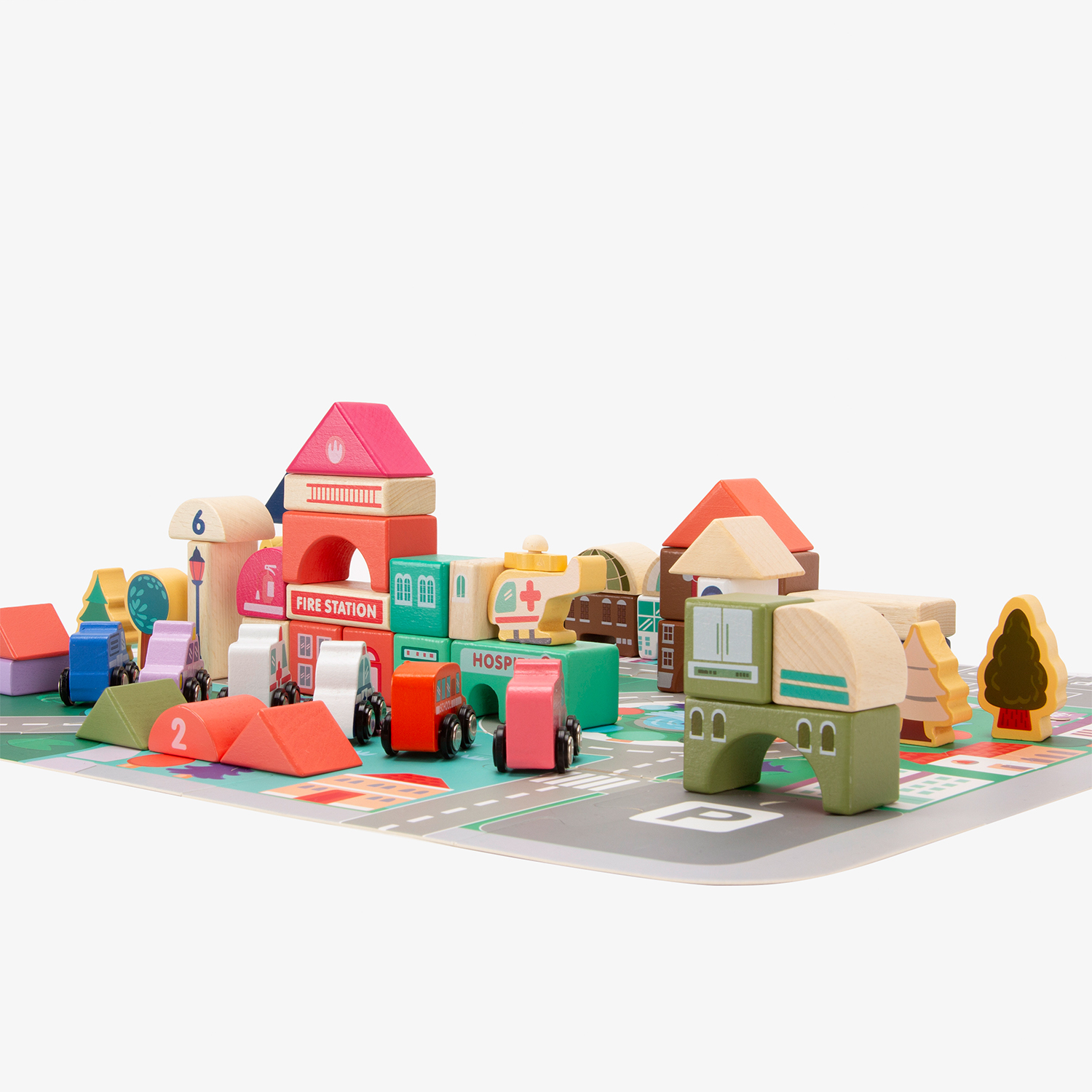 BLOQUES DE CONSTRUCCIÓN FORM DESIGN MULTICOLOR INFANTIL SANTIAGO FORM - 3