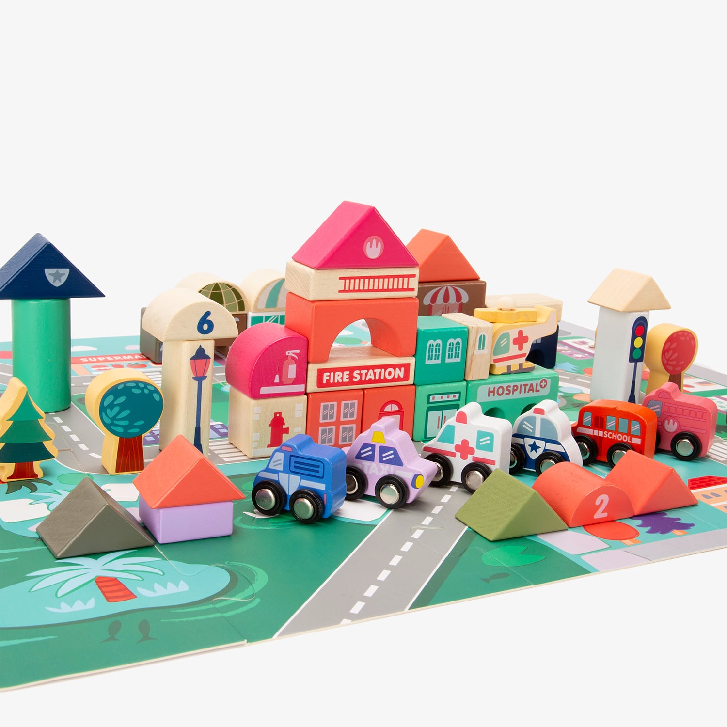 BLOQUES DE CONSTRUCCIÓN FORM DESIGN MULTICOLOR INFANTIL SANTIAGO FORM - 6
