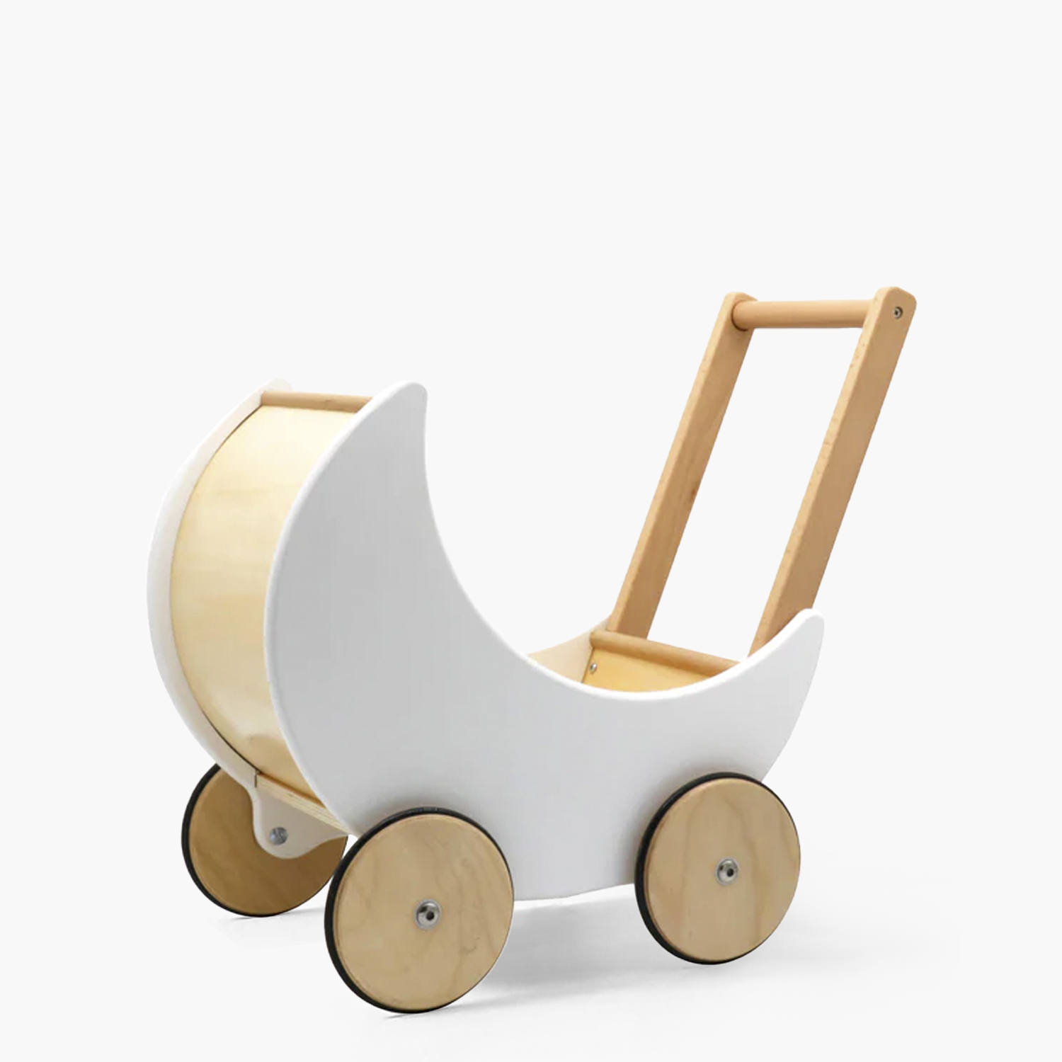 COCHE PARA MUÑECAS FORM DESIGN BLANCO SAMANTA INFANTIL DE MADERA FORM - 1